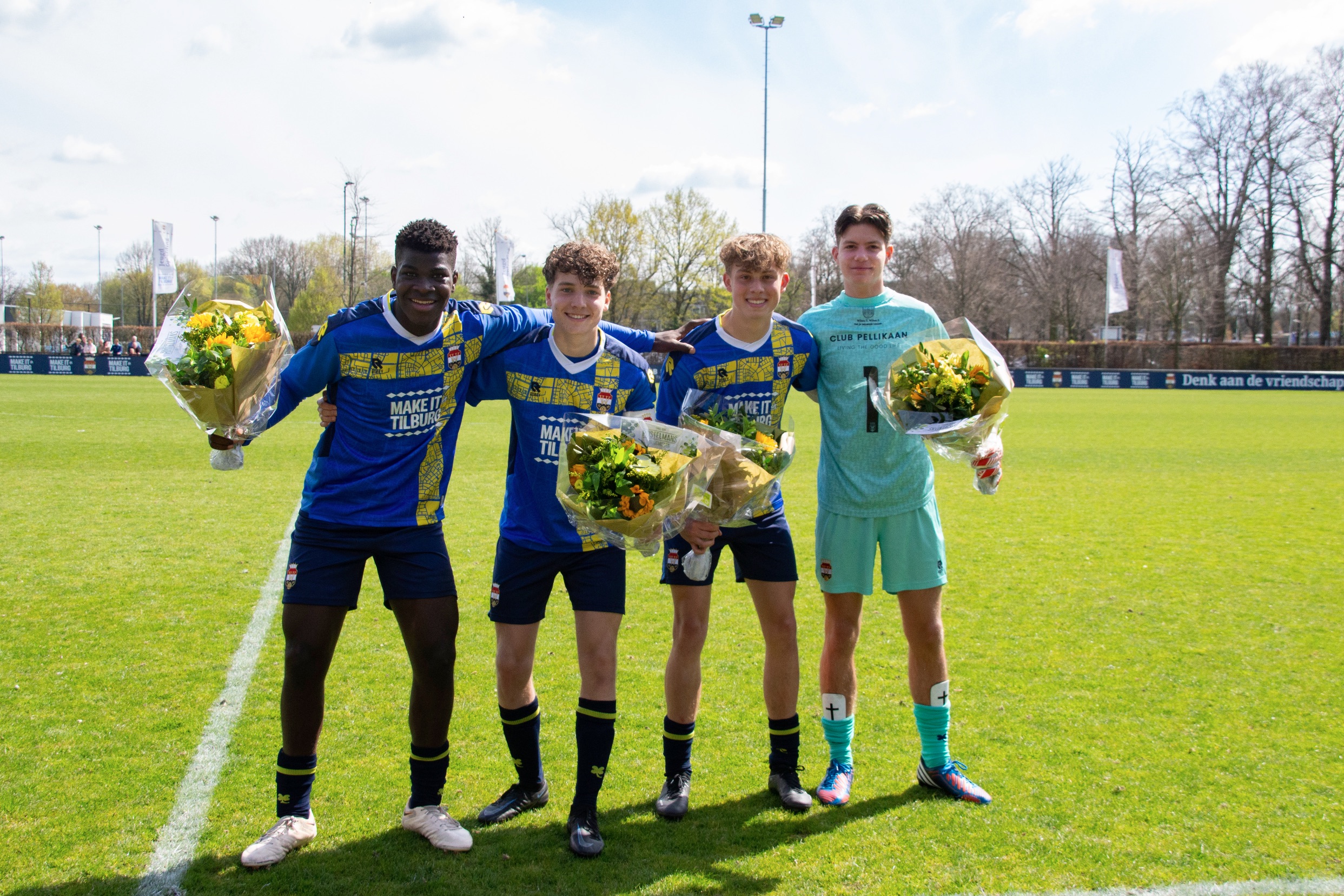 Willem II O17 hengelt kampioenschap binnen Willem II
