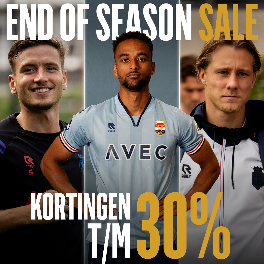 End of season sale kortingen