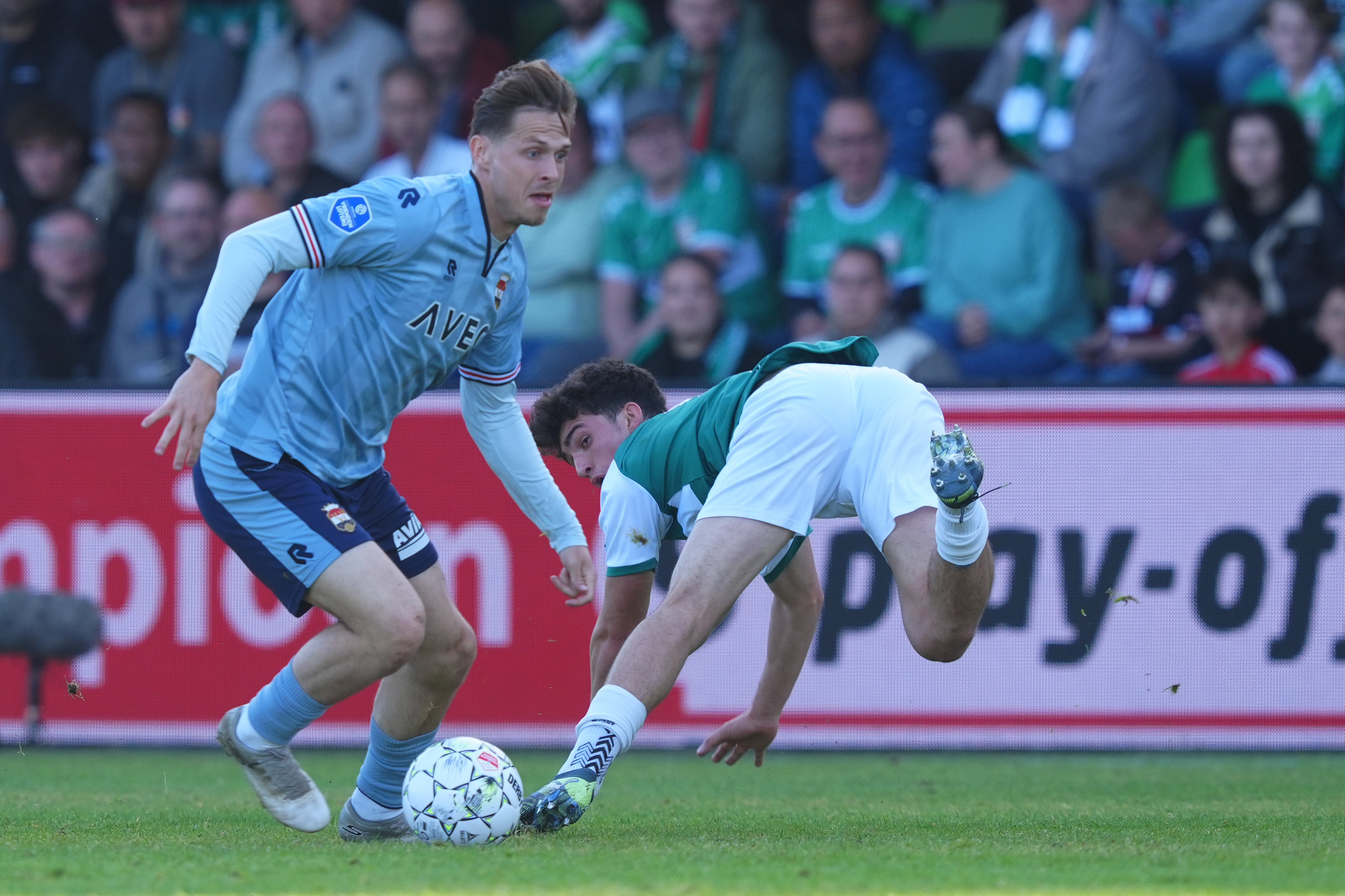 Ringo Meerveld in actie.