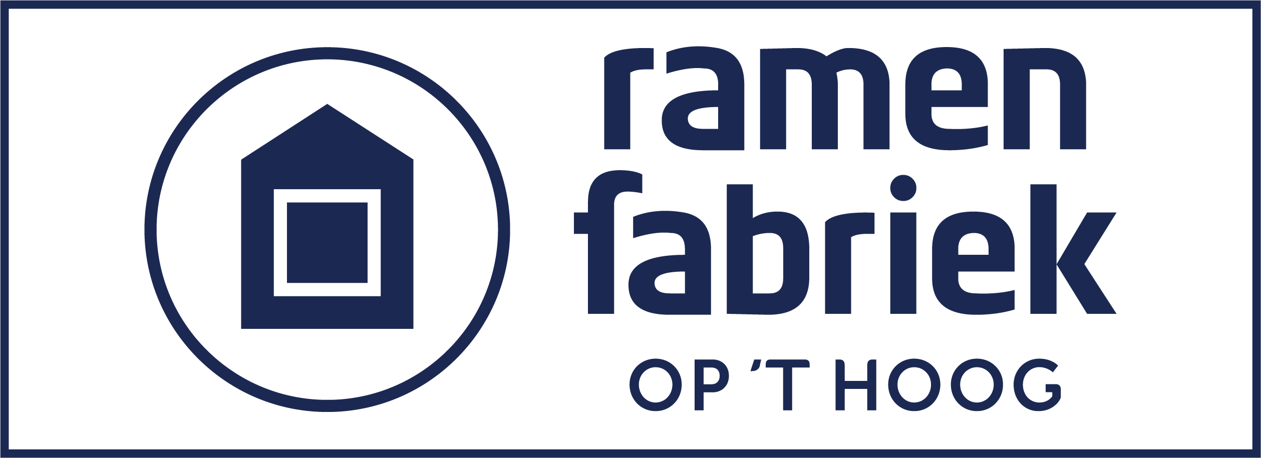 Ramenfabriek op 't Hoog B.V. 
