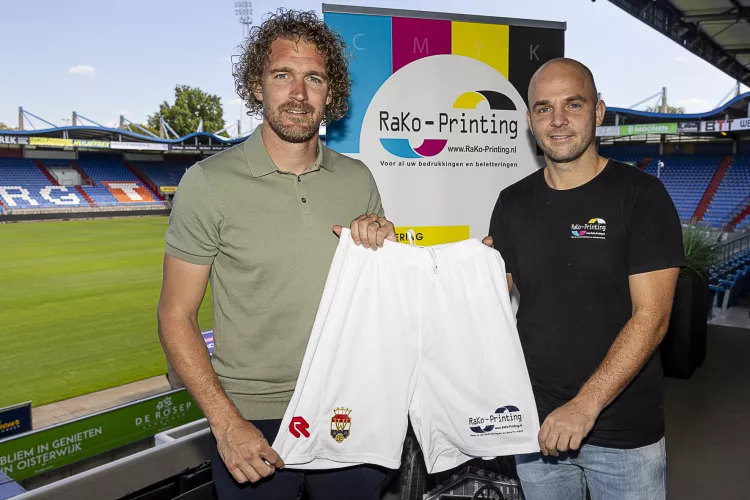RaKo-Printing nieuwe sponsor Willem II Jeugdopleiding