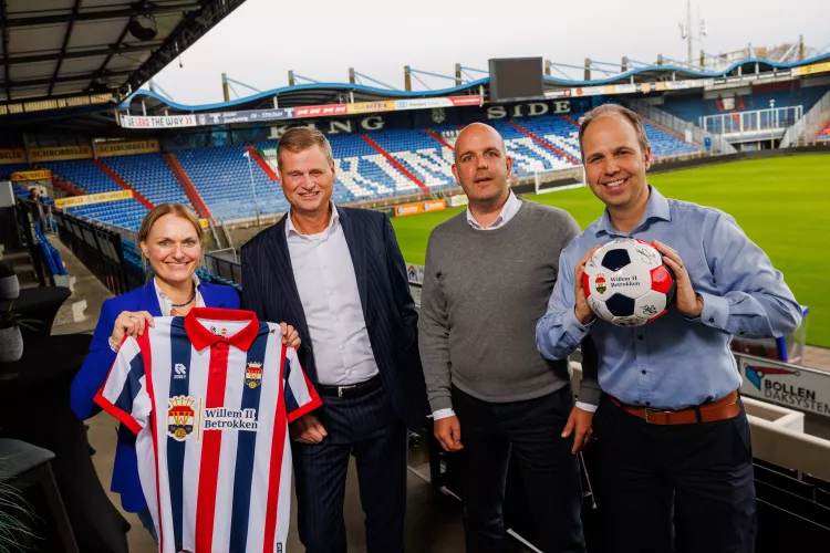 Rabobank en Willem II Betrokken verlengen partnership met drie jaar