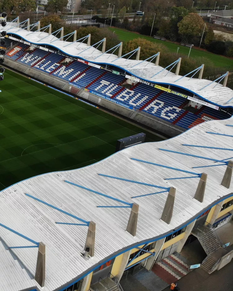 Update verbouwing Koning Willem II stadion