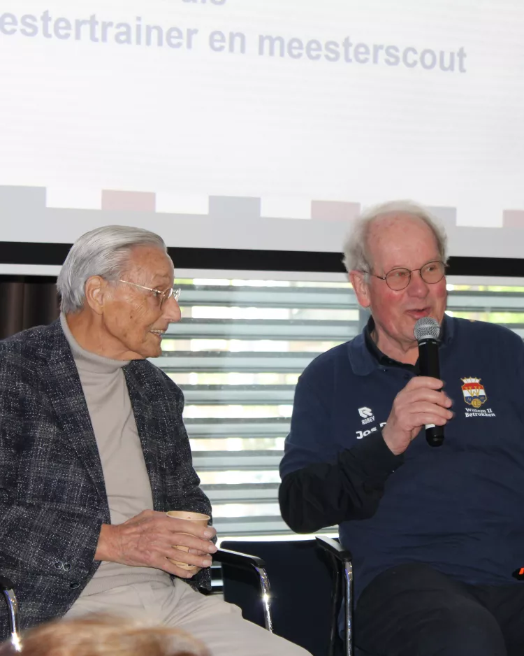 Piet de Visser deelt verhalen bij Football Memories