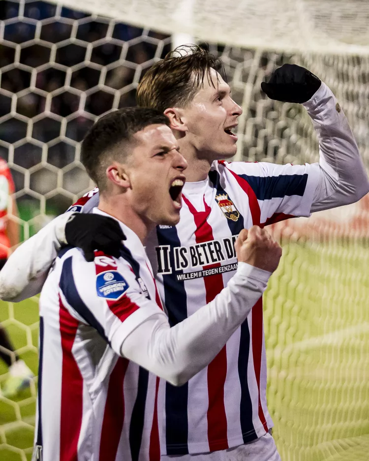 Willem II knalt jaar uit met overwinning