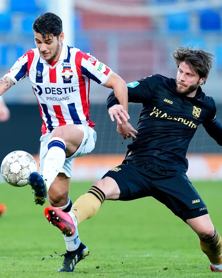 Minimale verschillen tussen Willem II en sc Heerenveen
