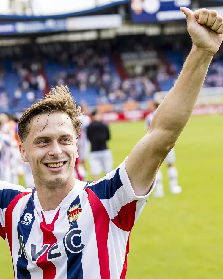 Ringo Meerveld op de sokkel