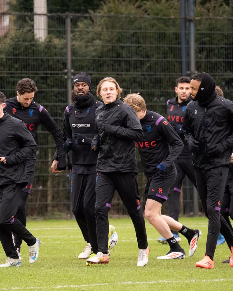 Maes blikt vooruit op PSV-uit