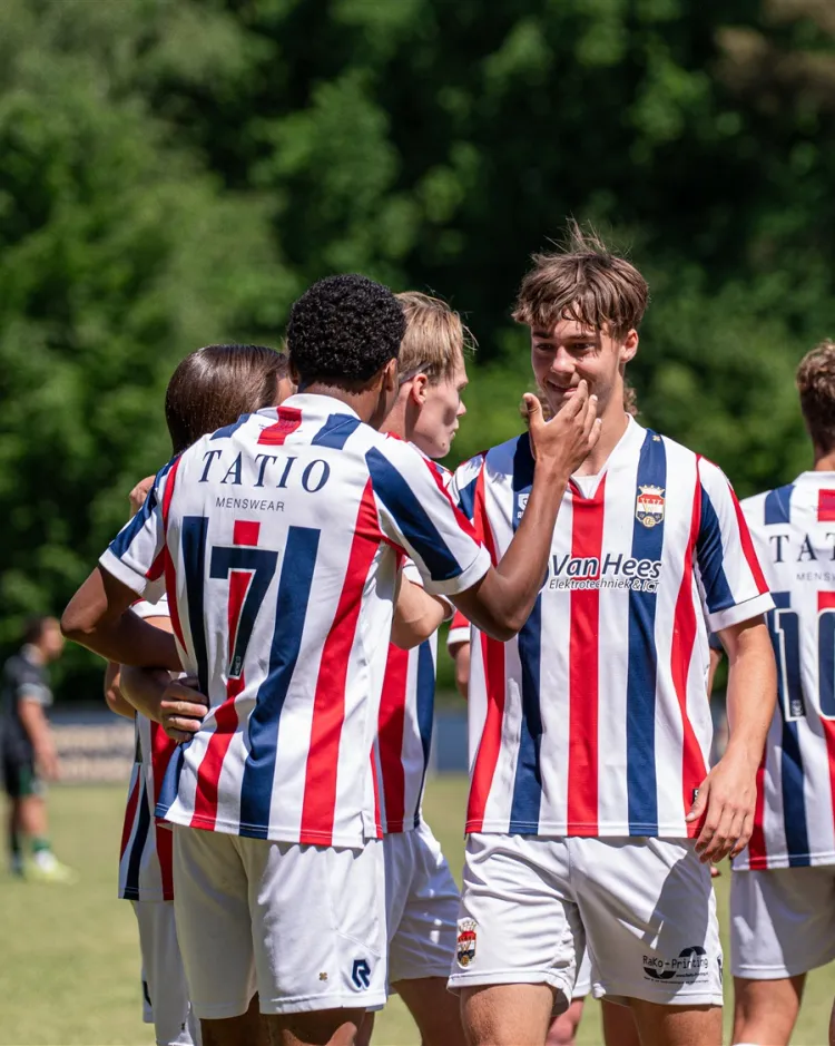 Willem II O19 stelt handhaving veilig in Divisie 1