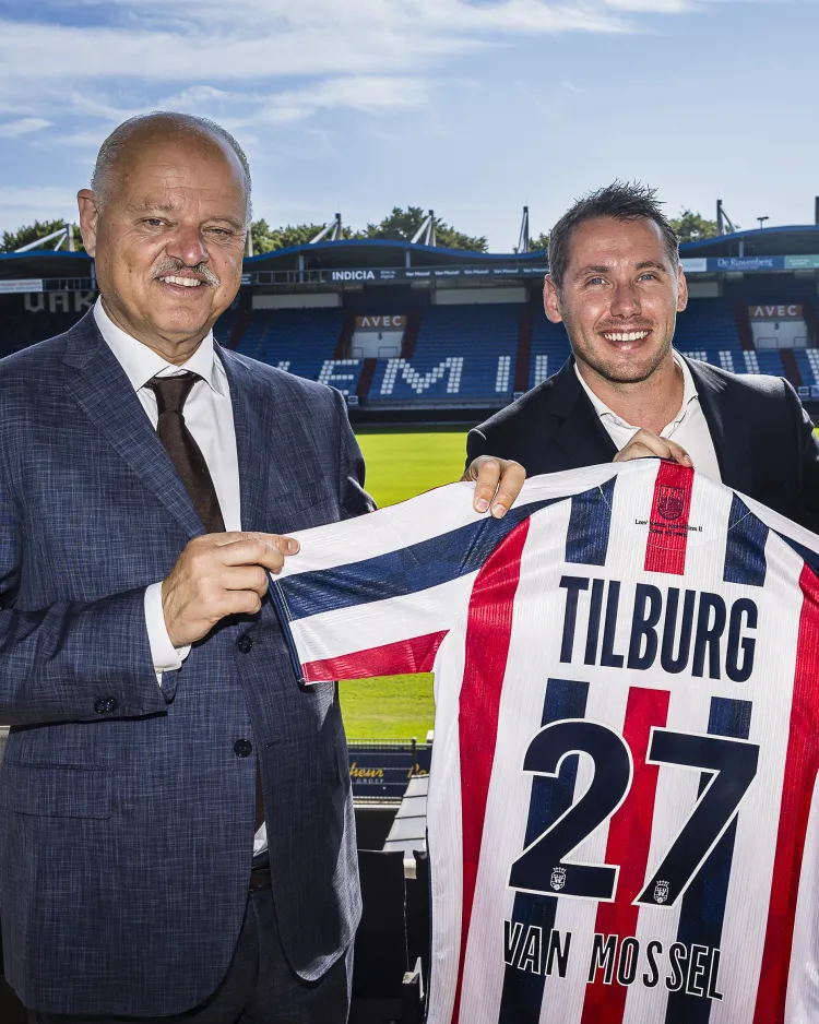 Willem II en Van Mossel verlengen samenwerking met twee jaar