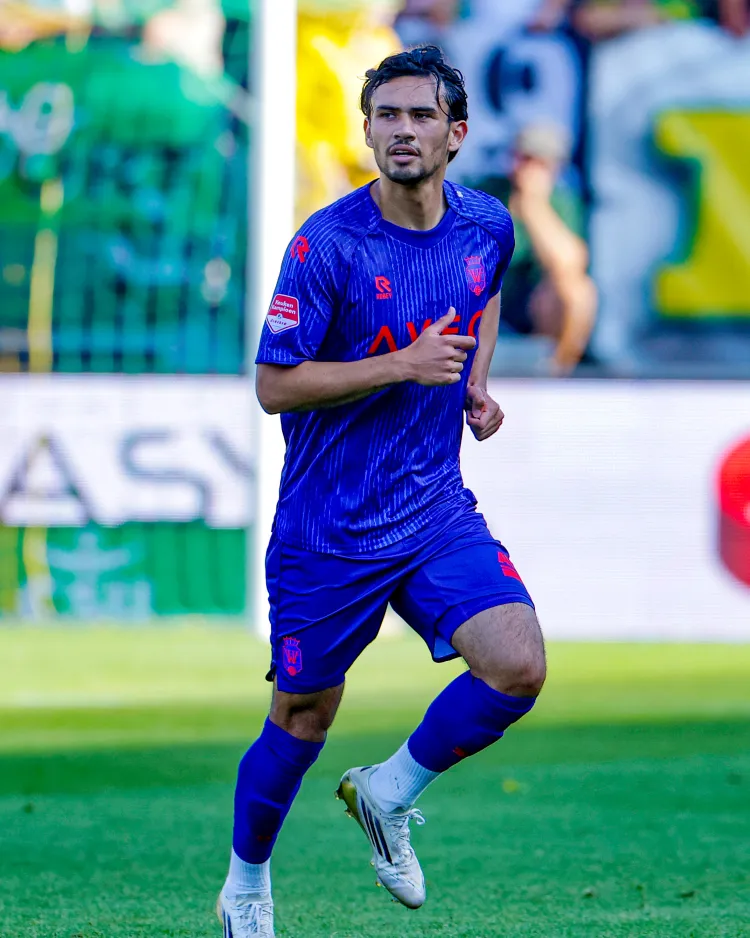 Op bezoek bij titelkandidaat