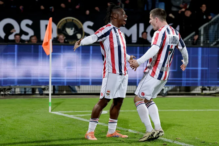 Willem II bekert verder na zevenklapper