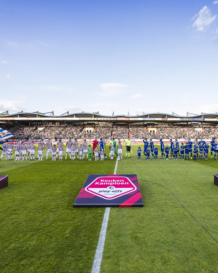 Verkoopinformatie play-offs finale