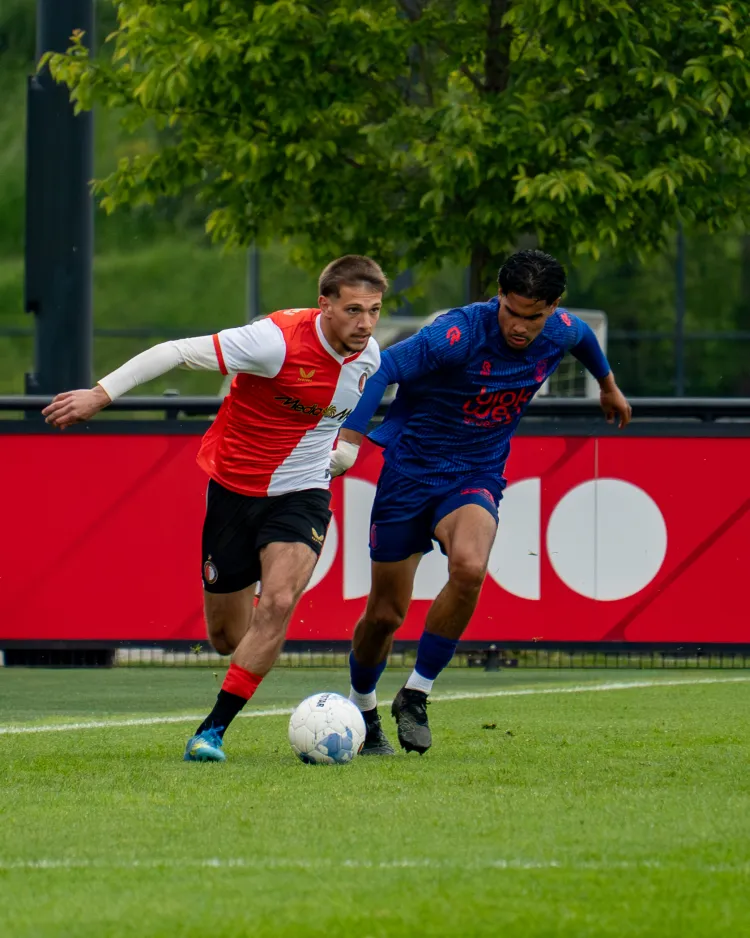 Willem II O21 verliest in slotfase van Feyenoord O21