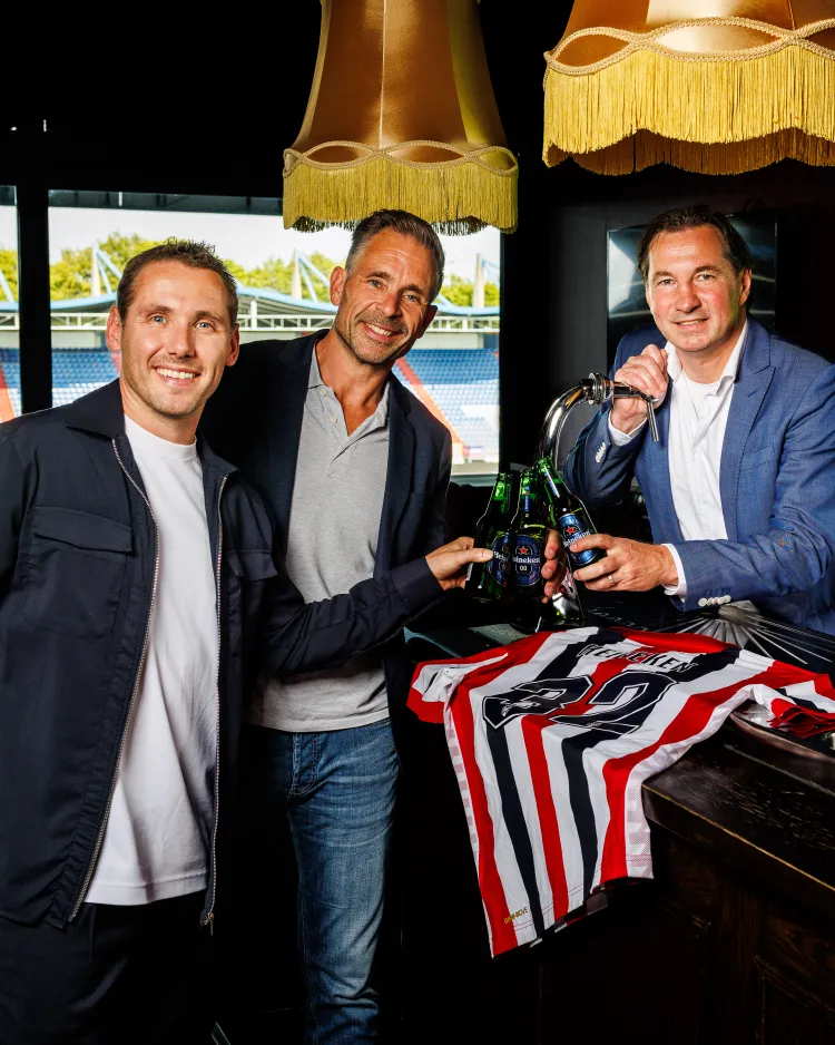 Heineken nieuwe bierleverancier én Leeuwenmoed Partner van Willem II