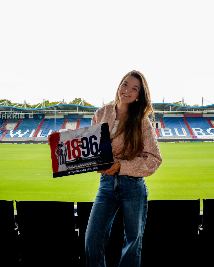 Lisa Peijs ontwerpt seizoenkaart voor jubileumseizoen