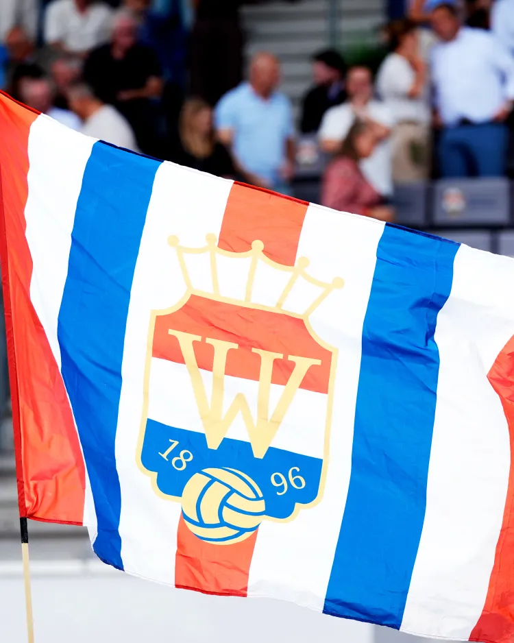 Willem II Flagday: Tilburg kleurt rood, wit en blauw