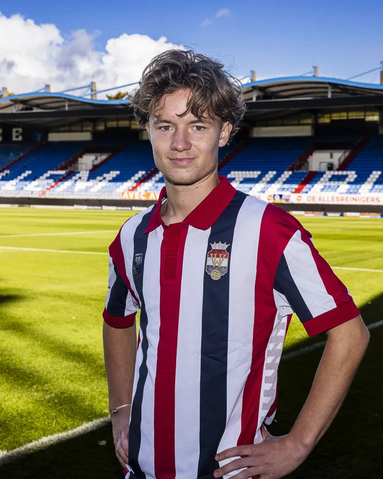 Thijs Muller tekent driejarig contract bij Willem II
