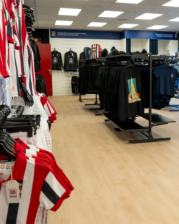 Opening Willem II Fanshop