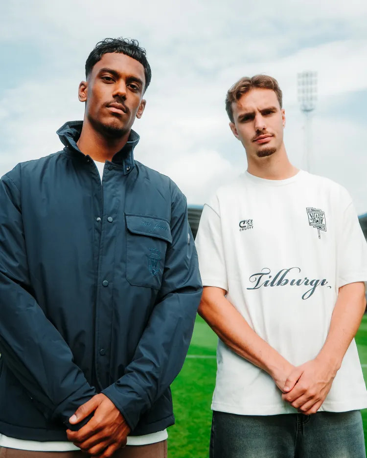 Willem II en Cruyff lanceren nieuwe casual collectie