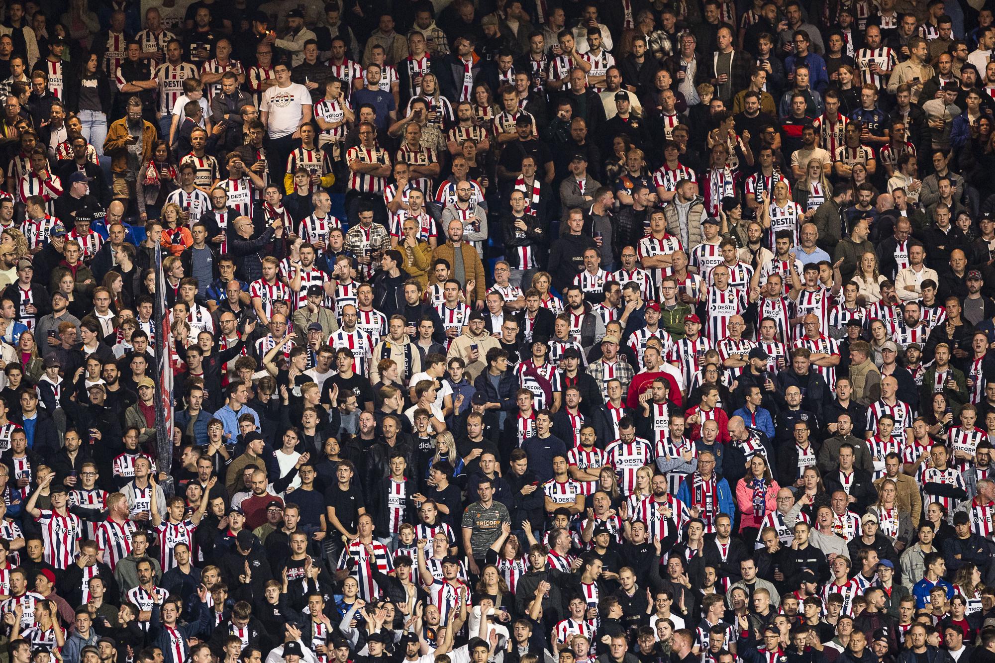 Supporters info Willem II - Young Ajax